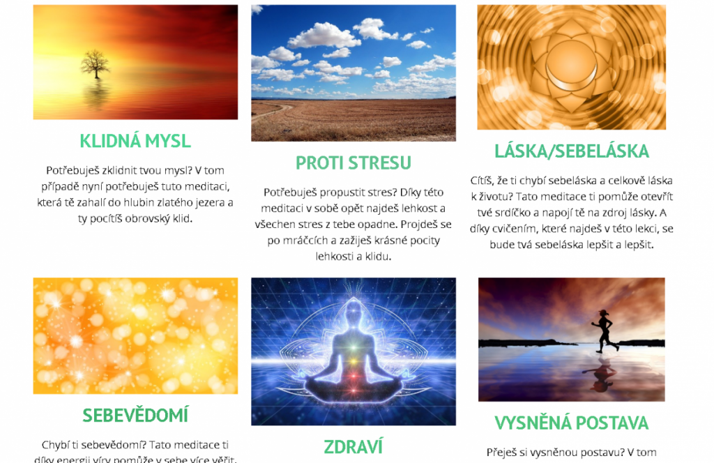 Meditace - Promedituj se ke štěstí